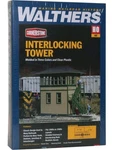 Walthers Cornerstone Ho Scale 933-3071 Interlocking Tower Building Kit. Fixed Price $22.99.