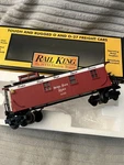 Mth Rail King Guage Scale Nickle Plate Road Lighted Caboose RK-7705L. Fixed Price $32.50.