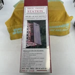 Ho Micro-scale Models Brick Freight Station Kit #70033 Nib. Fixed Price $95.00.