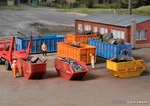 Skip Containers Ho/oo Gauge Kibri 38648. Fixed Price $50.26.