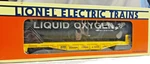 Lionel 6-16368 Liquified Oxygen Car, From 1993, Looks New.. Fixed Price $26.95.