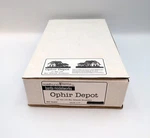 Banta Model Works BMW-117 Ho Scale Ophir Depot Laser Cut Wood Kit. Fixed Price $51.11.