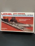Lionel O-27 Three-rail Switch Left Manual Control Track 6-5021. Fixed Price $35.00.