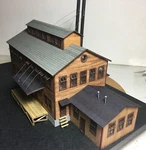 Motrak Models Bisgeier Tool Company Structure Kit - Scale New. Fixed Price $140.00.