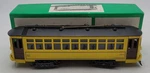 Bowser 551-050124 Gauge Rail Yellow Tinplate Brill Trolley/box. Fixed Price $108.99.