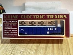 K-line K-90005IC Gondola Freight Car W/crates Kcc Guage. Fixed Price $20.00.