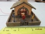 Ho Faller B-243 Led Illuminated Chapel W/ Added Accessories 3" X #1. Fixed Price $15.00.