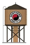 Broadway Limited Imports 7921 Ho Scale Wood Water Tower - Northern Pacific (o. Fixed Price $79.99.