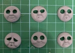 Custom Ho/oo Bachmann Thomas & Friends Magnetic Faces Set Of Six. Fixed Price $20.00.