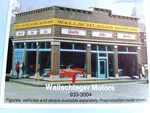 Walthers Cornerstone Ho Wallschlager Motors Building Structure Kit 933-3004. Fixed Price $14.99.
