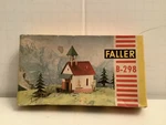 Vintage Faller B-298 Church Chapel Model Kit With Box. Fixed Price $30.00.