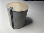Ho Assembled Rix 29' Water/oil Tank, Painted, Decal, Ladder And Weathered.. Fixed Price $10.00.
