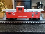 Lionel# 908472 Chessie System Caboose Item# 23. Fixed Price $40.00.