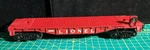 Lionel #6660 Flat Gauge Freight Car. No Load. XS321. Fixed Price $10.00.