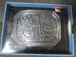 ""usa Derrick Proud American Oilman Belt Buckle"" Silver Tone- Nwt. Fixed Price $14.89.
