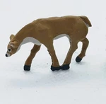 Arttista/dollhouse Miniature Doe Deer #1352 -- 1:48/O Scale/quarter. Fixed Price $6.30.