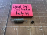 Lionel Train Coal Loader Original 397-23 Tray Spring & Rivet Part Lot H. Fixed Price $12.95.