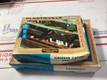 Plasticville Ho Train Suburban Station 2806 149 & Cathedral 2800 150 Bachmann. Fixed Price $49.95.