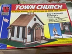 Life-like Trains Town Church Ho Scale Building Kit Model Sealed #1350 New Box. Fixed Price $14.99.