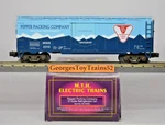 Mth Premier 3-RAIL O 1:48 Sc #2319 Pepper Packing Reefer 20-9400 Nib Msrp $40. Fixed Price $35.00.