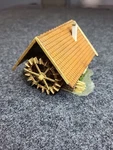 Faller B-227 Motorized Wheel House Tested Working Perfectly Fully Assembled. Fixed Price $44.99.
