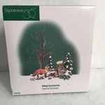 Department 56 Village Accessories Foxes In The Forest 1998 Retired #52744. Fixed Price $34.95.