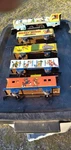 Marx O27 Gauge Mickey Mouse Meteor Windup Freight Train Set 1952 ? Scarce. Fixed Price $399.99.