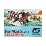 Atlantic Plastic Figures Ho Scale 7TH Cavalry (small Box Ed) Vg+/nm. Fixed Price $27.00.