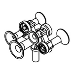 Athearn Horn, Nathan M5R24 (3) ATH02045. Fixed Price $19.99.