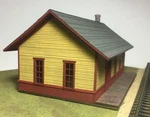 Motrak Models 13008 Cimarron Depot Laser-cut Wood Kit. Fixed Price $33.21.