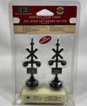 Lemax 2003 Railway Stop Light 2PC #34954 Nrfp General Village Accessory *. Fixed Price $14.99.