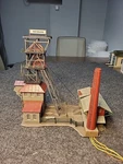 Faller B- /130945 Ho Scale Minehead Emil- Emscher Motorized- Lighted Built. Fixed Price $169.99.