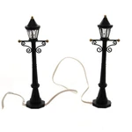 Uptown Street Lights Accessory Set Of 2 For Village Display - Christmas Decor. Fixed Price $61.99.