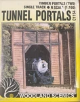 Woodland Scenics C1154 Timber Tunnel Portals (2-PACK) Scale New/sealed. Fixed Price $16.99.