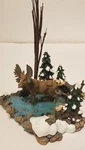 Department 56 Moose In The Marsh Village Accessories. Fixed Price $60.00.