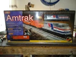Mth Amtrak R-t-r Work Train Set W/proto-sounds W/accessories. Fixed Price $350.00.