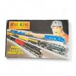 Mth Rail King RK-025 Erie Berkshire Steam Engine Freight Car Set Mint. Fixed Price $475.00.