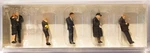 Preiser Ho #10521 Funeral Attendees -- PKG(6). Fixed Price $26.99.