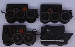 Acme 515-720 Steam Motor Chassis Assortment Not Working (bag Of 4). Fixed Price $35.00.