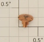 American Flyer PA10235 Copper Large Head Tender Truck Shoulder Rivet (10). Fixed Price $10.00.