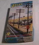 Scale Atlas Set Of 12 Telephone Poles Train Brown #775-49 New Vintage. Fixed Price $5.98.
