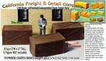 Plywood Crates-large (3PCS) S/1:64 Scale Model Masterpieces/yorke *new*. Fixed Price $7.19.