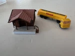 Faller 212118 Hellengerst Station Wiking 81 Shell Mercedes Tanker Truck Scale. Fixed Price $27.99.