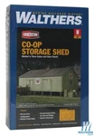 Walthers 933-3230 Co-op Storage Shed Kit Scale Train. Fixed Price $23.99.