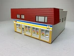 Ho Imex Model Company Convenience Store Assembled Perma-scene IC65. Fixed Price $34.98.