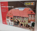 Faller For Marklin New #130499 Plastic Kit City House Gate Niederes Tor. Fixed Price $55.99.
