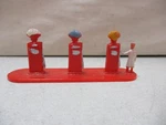1940'S Acme Plastic Gas Pumps. Fixed Price $14.24.