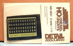 Detail Associates Number Board Stencils Photo Etch # Nb 2601. Fixed Price $10.80.