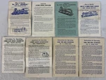 8 Lionel Locomotive Instruction Sheets Manuals Original Vintage. Fixed Price $110.00.