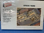 Walthers Cornerstone Ho Scale Building/structure Kit Stock Yards - Sealed. Fixed Price $25.00.